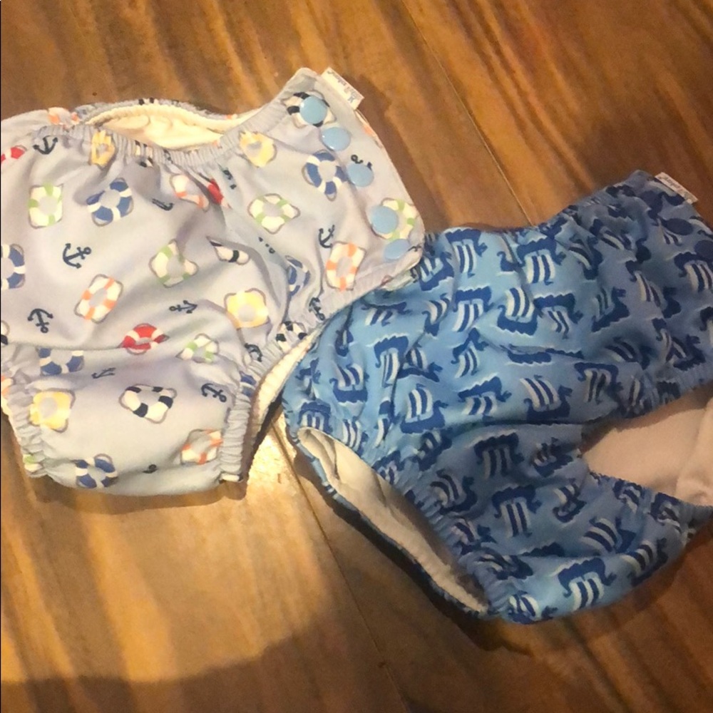 Reusable swim diapers